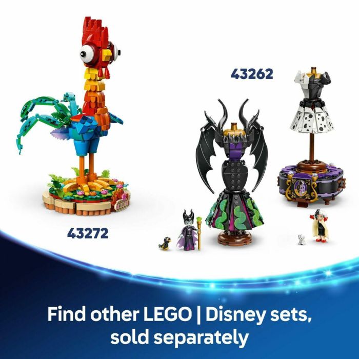 LEGO 43266 Vestido de Cenicienta Disney Princess - Set de construcción para niñas de 9 años 4