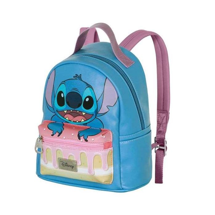 Mochila Heady Pequeña Cake Disney Lilo y Stitch Azul 0 Mochila Heady Pequeña Cake Disney Lilo y Stitch Azul 0