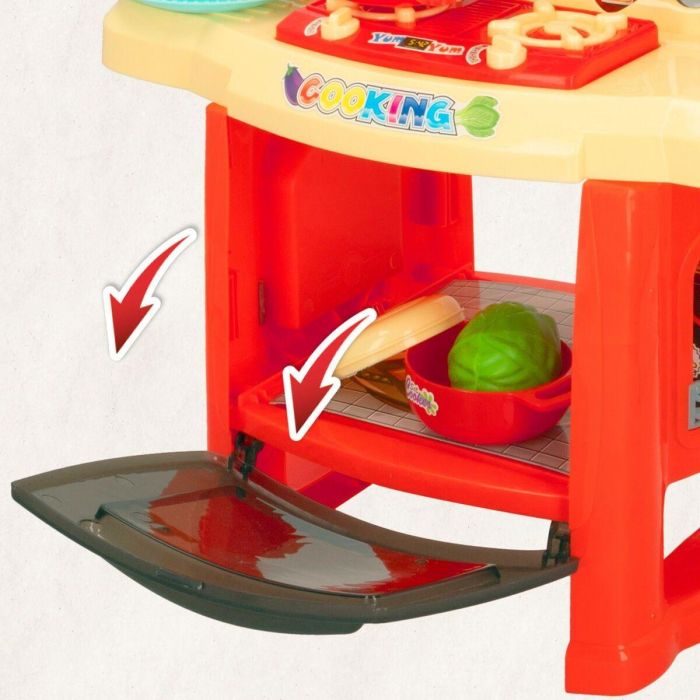 Cocina de Juguete Colorbaby 23 Piezas 37 x 47 x 23 cm 3 Cocina de Juguete Colorbaby 23 Piezas 37 x 47 x 23 cm 3