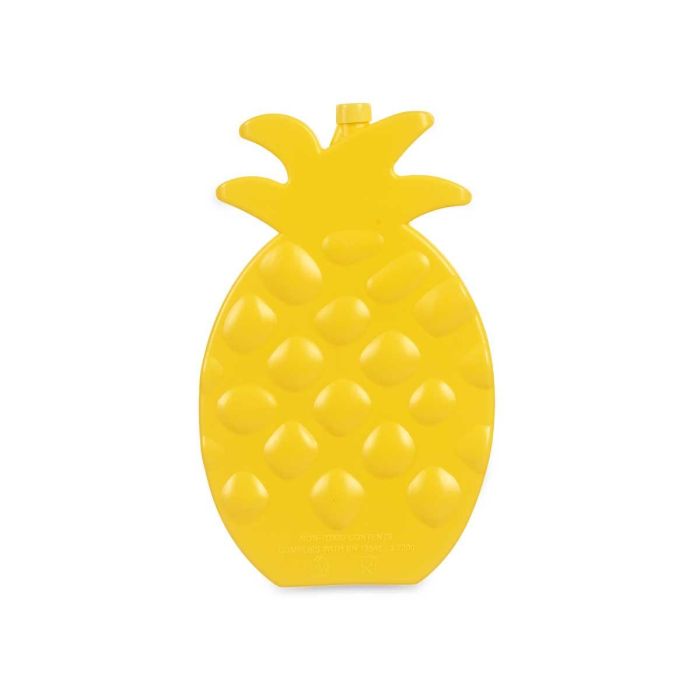 Acumulador Frío Piña Leknes 13x20x1.5 cm, 200 ml, Amarillo (24 Unidades) 1