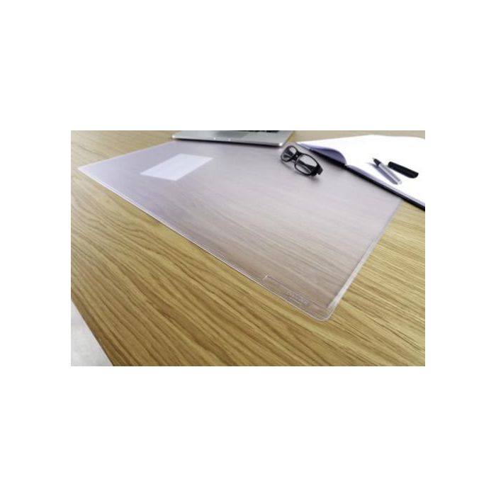 Durable 7112 Vade Transparente Antideslizante PVC 400x530mm 4 Durable 7112 Vade Transparente Antideslizante PVC 400x530mm 4