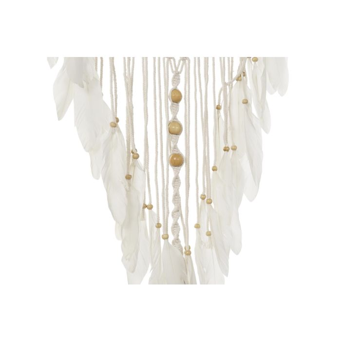Atrapasueños Boho DKD Home Decor Blanco Multicolor 1 x 145 x 52 cm 3 Atrapasueños Boho DKD Home Decor Blanco Multicolor 1 x 145 x 52 cm 3