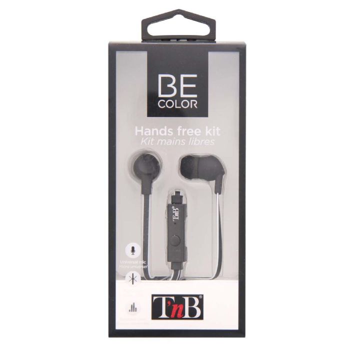 Auriculares TNB BE COLOR Negro Blanco/Negro