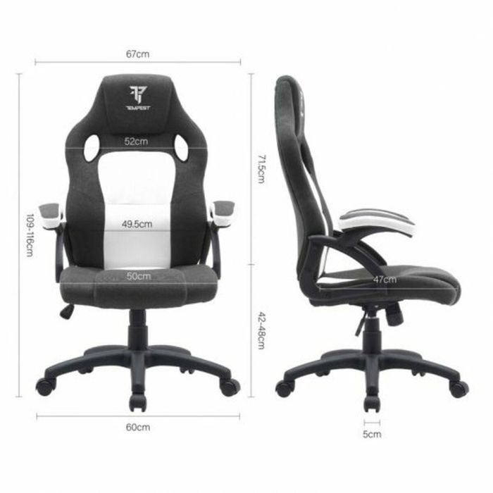 Silla Gaming Tempest Discover Blanco 2 Silla Gaming Tempest Discover Blanco 2