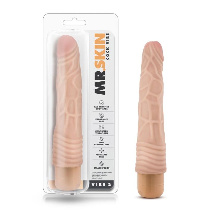 Vibrador realista Blush Dr Skin 1 Vibrador realista Blush Dr Skin 1