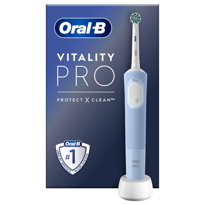 Oral-B Vitality Pro Cepillo Dental Oscilante para Adulto Color Gris y Blanco 1