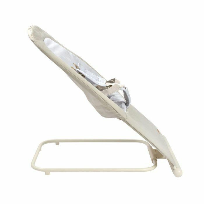 Beaba BEA1701219022704 Tumbona Plegable Eazy Relax, 3 Inclinaciones, Ultra Compacta y Delgada, Greige 4