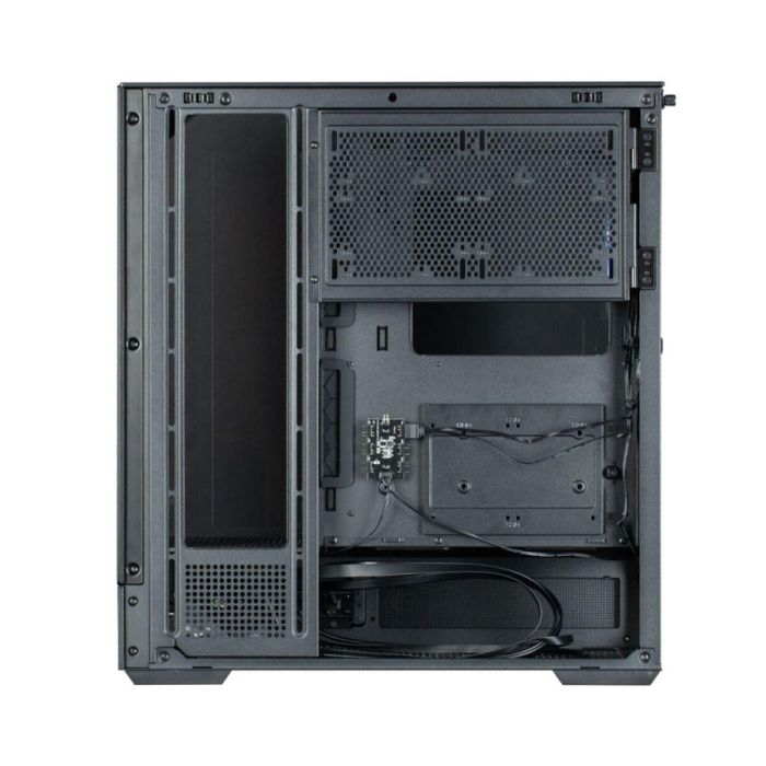 Zalman P40 Prism Black Midi Tower PC Negra para ATX/Micro ATX/Mini-ITX con ventana lateral y bahías 2.5/3.5" 1