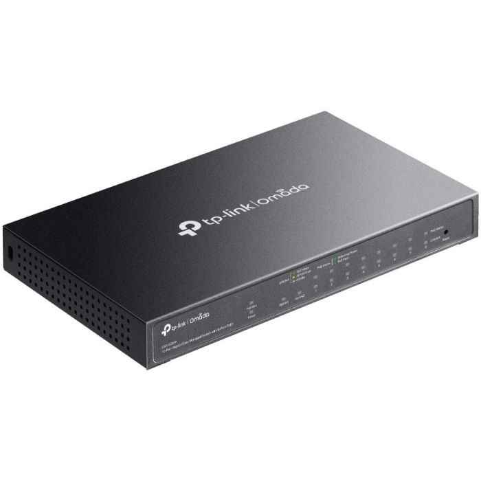 TP-LINK Omada ES210GMP Switch Gestionado Gigabit Ethernet 10 Puertos PoE Negro 3 TP-LINK Omada ES210GMP Switch Gestionado Gigabit Ethernet 10 Puertos PoE Negro 3