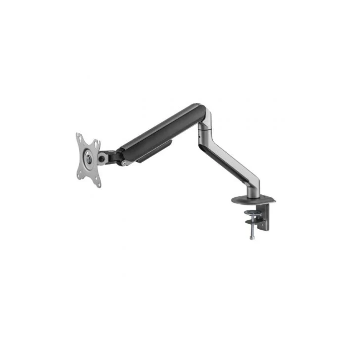 TooQ Soporte de Mesa para Monitor DB4032TNR-G Giratorio Inclinable VESA 75x75/100x100 hasta 9kg Gris