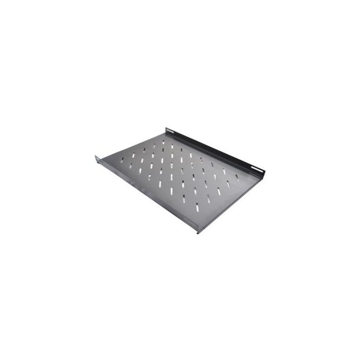 WP European Cabling Solution Bandeja Armario Rack 19 Pulgadas 1U WPN-AFS-41060-B, 600mm Estante Fijo, Negro RAL 9005, 45kg Capacidad