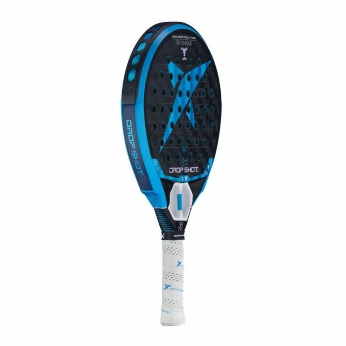 Pala de Pádel Drop Shot Explore Pro Attack Nic Azul Negro 1 Pala de Pádel Drop Shot Explore Pro Attack Nic Azul Negro 1