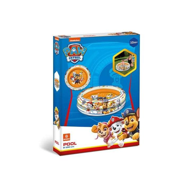 Piscina hinchable paw patrol 2 aros 100 cm diametro 3 Piscina hinchable paw patrol 2 aros 100 cm diametro 3