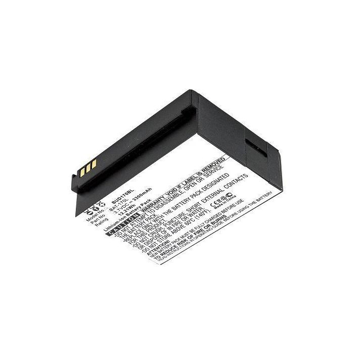 CoreParts Batería para Bluebird Scanner BM-170, Li-ion 3.7V 3300mAh 12.21Wh Negra
