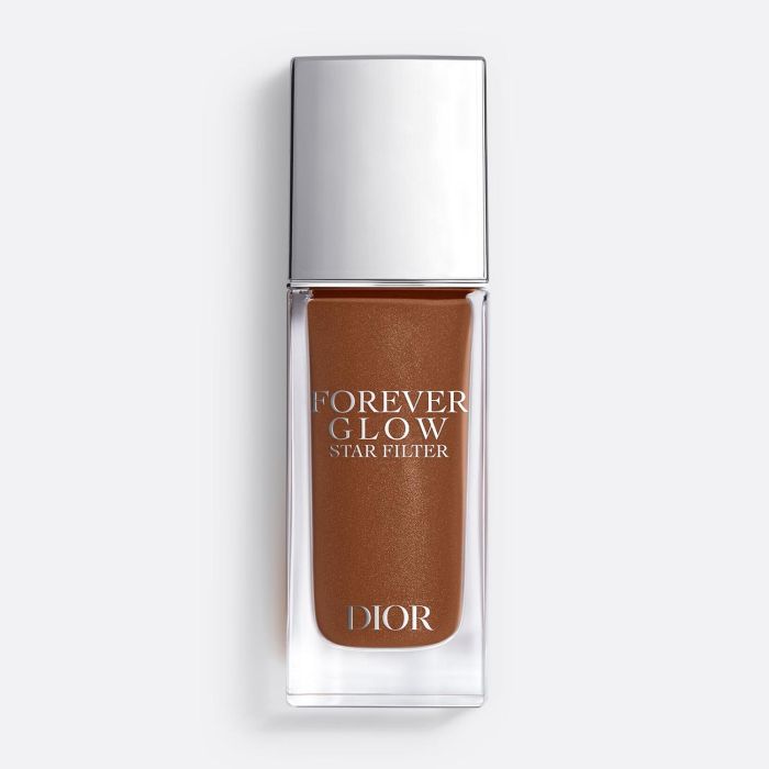 Dior #8N Forever Glow Star Filter Fluido: Prebase de Maquillaje Iluminador, 24h Hidratación, No Comedogénico