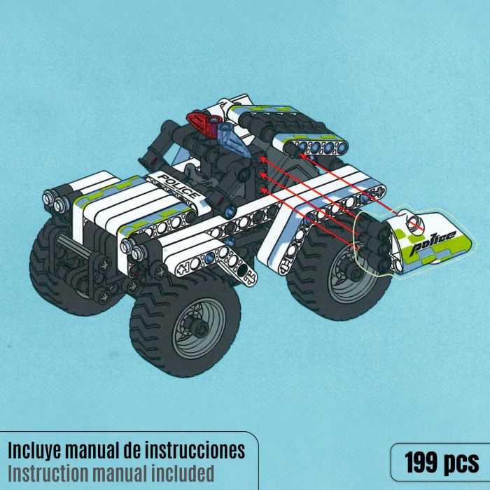 Juego de Construcción IM Master 199 Piezas 4 Juego de Construcción IM Master 199 Piezas 4