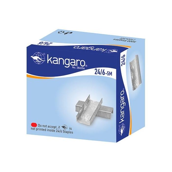 Kangaro 24-6 Grapas Caja 5000 Unidades
