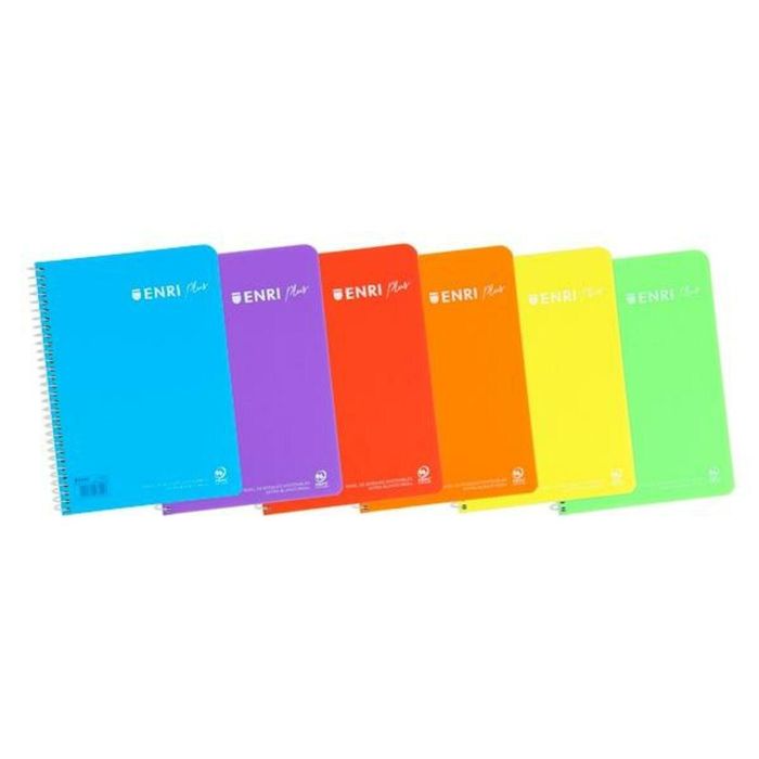 Cuaderno ENRI Din A4 80 Hojas (5 Unidades) 1 Cuaderno ENRI Din A4 80 Hojas (5 Unidades) 1