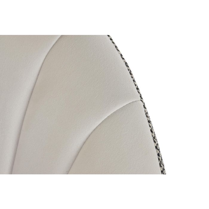 Sillón DKD Home Decor Blanco Negro Dorado 69 x 66 x 85 cm 4