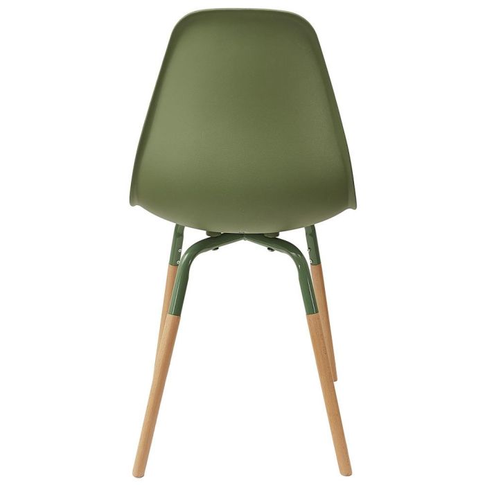 Home Deco Factory Silla Phenix Verde, Estilo Escandinavo, Asiento de Polipropileno y Estructura de Hierro 3 Home Deco Factory Silla Phenix Verde, Estilo Escandinavo, Asiento de Polipropileno y Estructura de Hierro 3