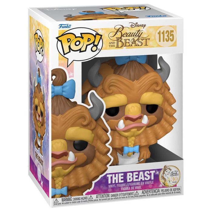 Funko Pop Disney La Bella y la Bestia - Bestia Con Rizos Nº 1135 2 Funko Pop Disney La Bella y la Bestia - Bestia Con Rizos Nº 1135 2