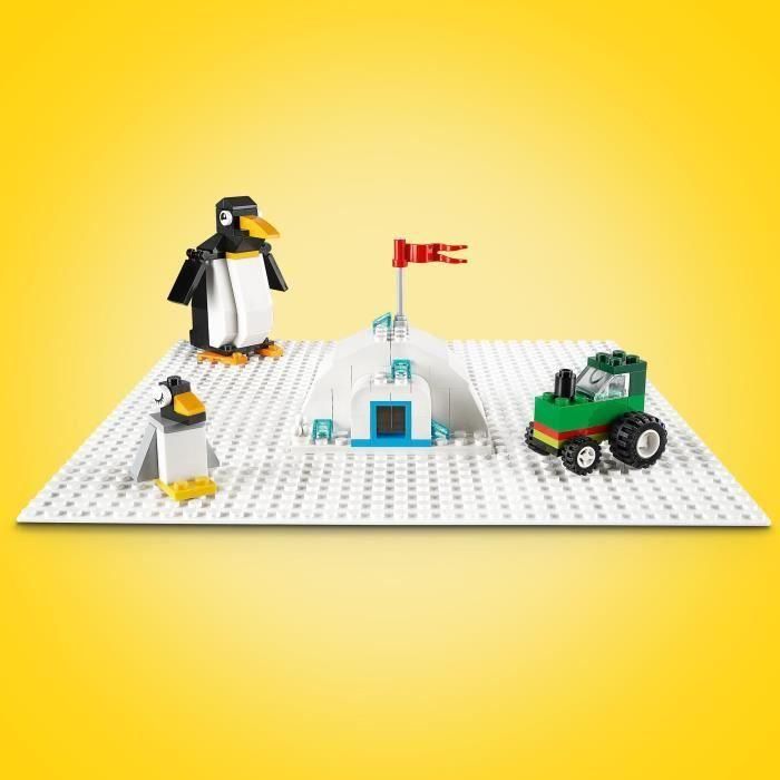 LEGO 11026 Classic The White Building Plate 32x32, Base Base para construir, ensamblar y exhibir 3 LEGO 11026 Classic The White Building Plate 32x32, Base Base para construir, ensamblar y exhibir 3
