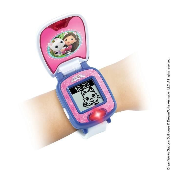 VTech VT80561805 Gabby y la Casa Mágica - Reloj de Juego Interactivo Pandy Paws 4