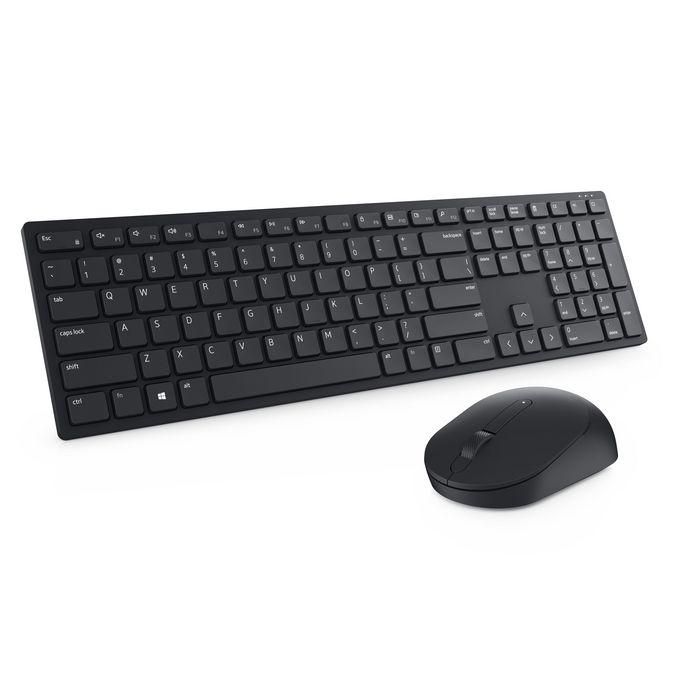 Dell Combo Teclado y Ratón Inalámbrico Pro 2.4 GHz RF, 1600 dpi, AES-128, Optical, Larga Duración Batería 2 Dell Combo Teclado y Ratón Inalámbrico Pro 2.4 GHz RF, 1600 dpi, AES-128, Optical, Larga Duración Batería 2