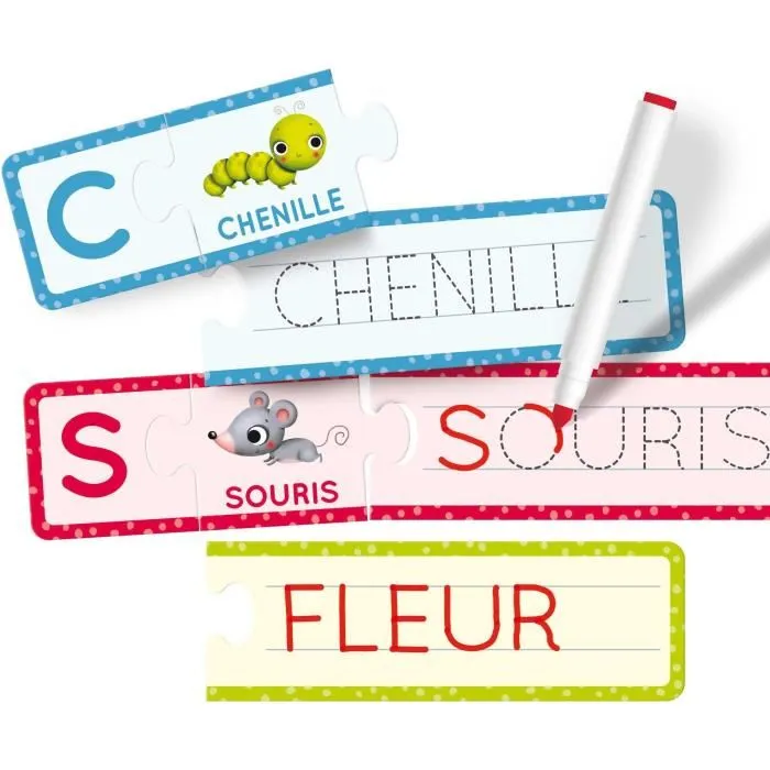 Lisciani Giochi Leo Escribo y Juego con la Granja LIS8008324080250 Juego de Aprendizaje con 72 Tarjetas Borrables 1