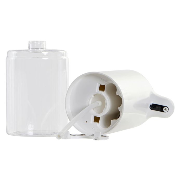 DKD Home Decor Dosificador Automático Plástico 320ml Blanco Transparente 10x19.5x7.5cm (Requiere 4 Pilas AA) 2