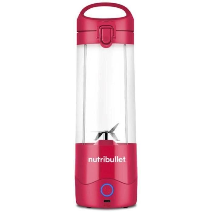 NutriBullet NBP003MA Licuadora Portátil, 70W, 0.475L, Magenta, 1 Botella Incluida 1 NutriBullet NBP003MA Licuadora Portátil, 70W, 0.475L, Magenta, 1 Botella Incluida 1