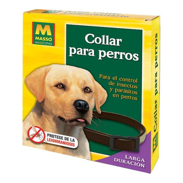 Massó Collar antiparasitos para perros 231027n masso - Control de pulgas, garrapatas y mosquitos con extracto de margosa y lavanda 0 Massó Collar antiparasitos para perros 231027n masso - Control de pulgas, garrapatas y mosquitos con extracto de margosa y lavanda 0