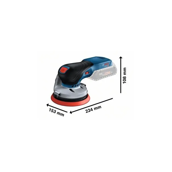 Bosch Professional Lijadora Excéntrica GEX 18V-125 Sin Batería 0601372201 1