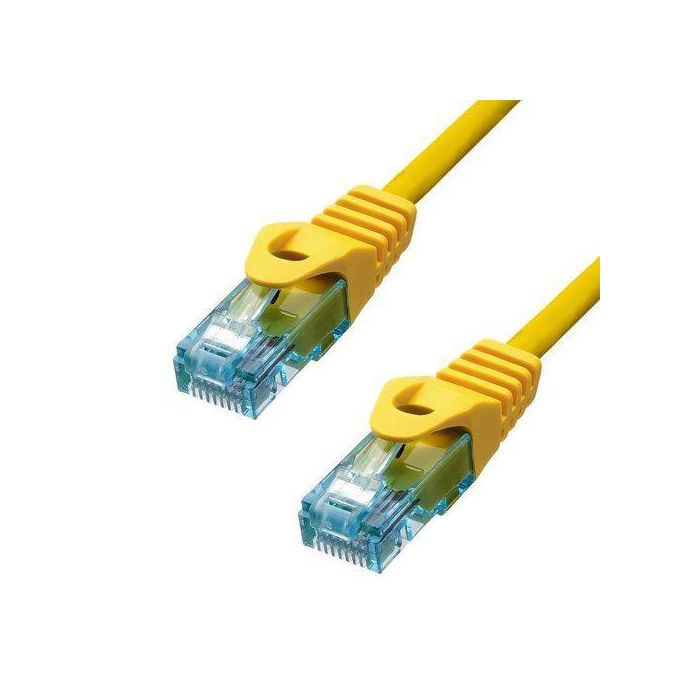 ProXtend Cable Ethernet CAT6A U/UTP CU LSZH 3m Amarillo | Cobre Puro 24 AWG | Conectores Oro 50µ" | Soporte PoE+ 0 ProXtend Cable Ethernet CAT6A U/UTP CU LSZH 3m Amarillo | Cobre Puro 24 AWG | Conectores Oro 50µ" | Soporte PoE+ 0
