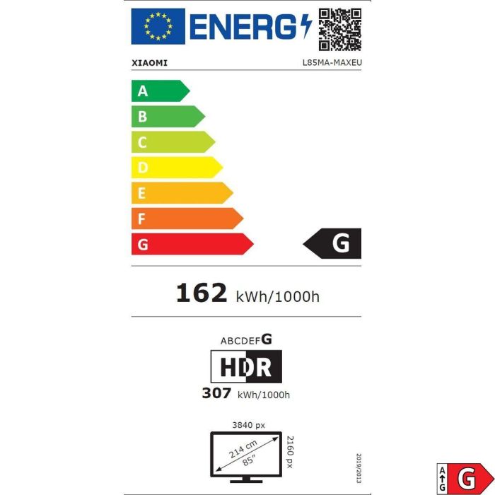 Smart TV Xiaomi ELA5730EU 4K Ultra HD QLED 85" 41