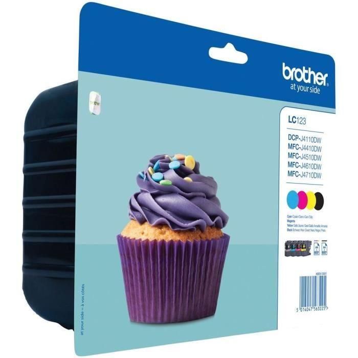 Brother Tinta Bk - C - M - Y Mfc-J4410Dw-Mfc-J4510Dw Pack4 3 Brother Tinta Bk - C - M - Y Mfc-J4410Dw-Mfc-J4510Dw Pack4 3
