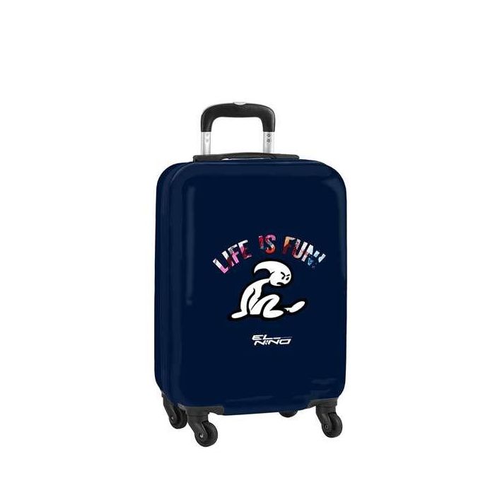 Safta Cartera escolar trolley cabina El nino life is fun 550x200x345 mm