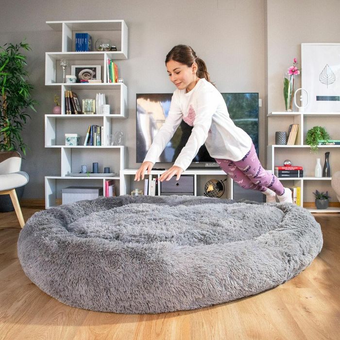 InnovaGood® Cama para perro Cloft, cama perro grande, tejido de poliéster, cama perros medianos antiestrés, Máxima relajación y 10 InnovaGood® Cama para perro Cloft, cama perro grande, tejido de poliéster, cama perros medianos antiestrés, Máxima relajación y 10