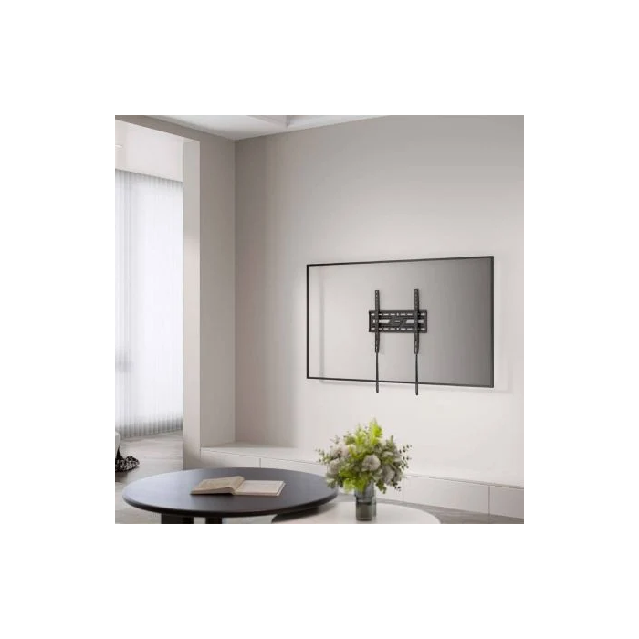 Aisens Soporte de Pared Eco Ultra Delgado para TV 32"-75", Carga Máxima 75kg, Negro