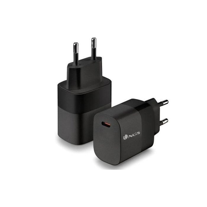 Cargador de Pared GaN NGS Bud 20W/ 1xUSB Tipo-C/ 20W 3 Cargador de Pared GaN NGS Bud 20W/ 1xUSB Tipo-C/ 20W 3