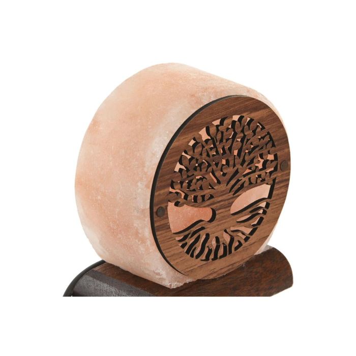 DKD Home Decor Lámpara Sobremesa Árabe Sal del Himalaya Rosa Marrón con Cable USB y LED 5.5 x 10.5 x 8.5 cm 2 DKD Home Decor Lámpara Sobremesa Árabe Sal del Himalaya Rosa Marrón con Cable USB y LED 5.5 x 10.5 x 8.5 cm 2