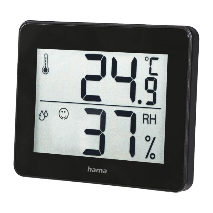 HAMA Home Termometro/Higrometro TH-130 Negro