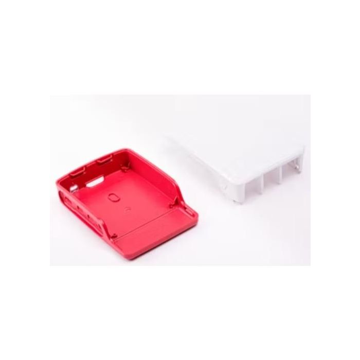 Raspberry Pi Funda Original para Raspberry Pi 4B Rojo/Blanco, Material ABS para Protección Duradera 1 Raspberry Pi Funda Original para Raspberry Pi 4B Rojo/Blanco, Material ABS para Protección Duradera 1