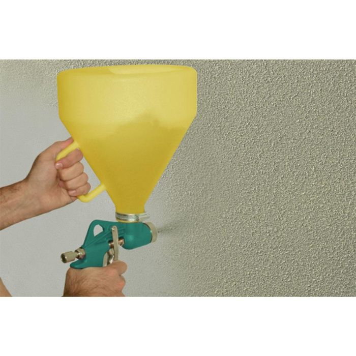 Mota Herramientas Pistola para revoques plasticos P300, regulador caudal, ideal estucado, 5.5l 1