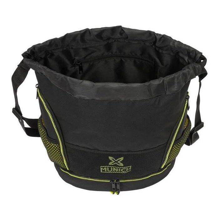 Mochila Saco Infantil Munich Beat Negro 35 x 40 x 1 cm 3 Mochila Saco Infantil Munich Beat Negro 35 x 40 x 1 cm 3