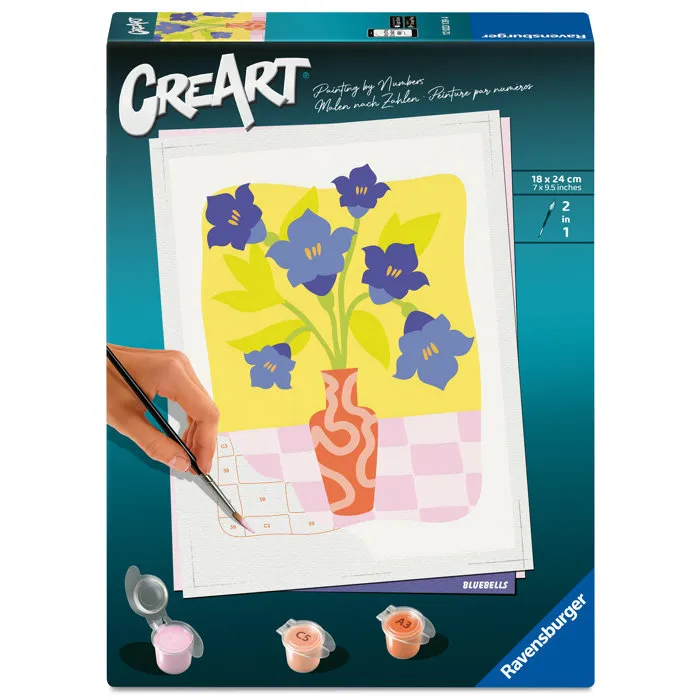 Ravensburger CreArt Pintar por Números Narcisos 12023136 - Actividad Relajante y Creativa para Adultos (18x24 cm) Ravensburger CreArt Pintar por Números Narcisos 12023136 - Actividad Relajante y Creativa para Adultos (18x24 cm)