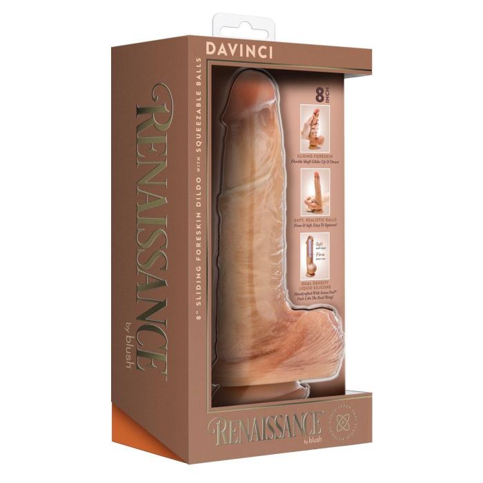 Consolador Realista Blush Renaissance Davinci Silicona (14 cm) 1 Consolador Realista Blush Renaissance Davinci Silicona (14 cm) 1