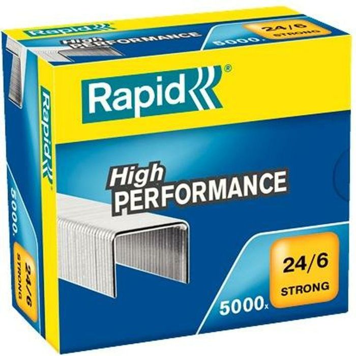Grapas Rapid 24/6 6 mm (5 Unidades) 1 Grapas Rapid 24/6 6 mm (5 Unidades) 1