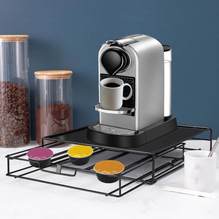 Cook Concept Cajón para Cápsulas Dolce Gusto con Soporte y Almacenamiento para 15 Cápsulas, 21x31x7 cm 3