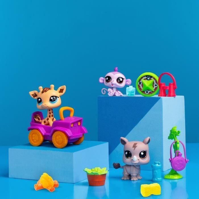 Pack De Juegos Safari Littlest Pet Shop Bf00524 Bandai 5